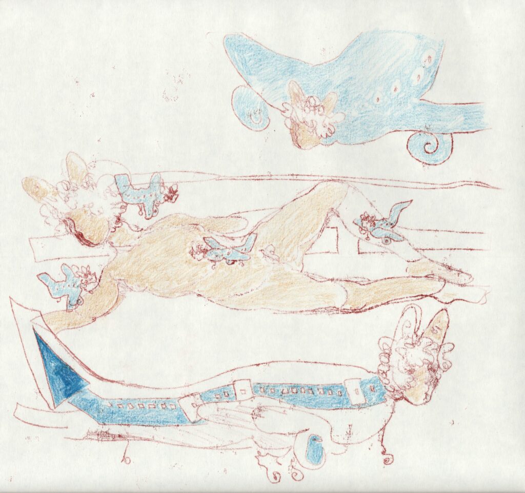 Airplane dream - print