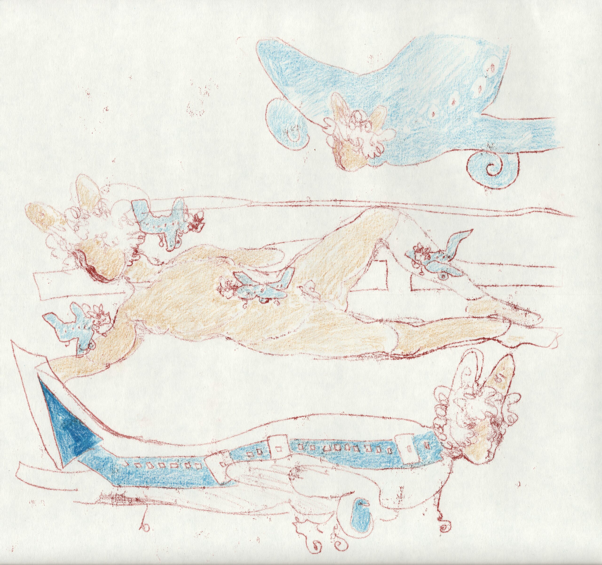 Airplane dream - print - Image 1
